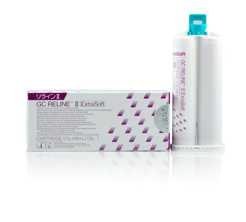 GC Reline II ExtraSoft Cartridge Refill, 48ml, 1/Pkg, #010267