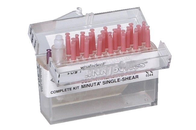 TMS Link #L512 Minikin Single Shear Retention Pins, Red, Bulk Kit