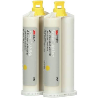 Paradigm Light Body Fast Set VPS Impression Material, 2x50ml Cartridges, #5511