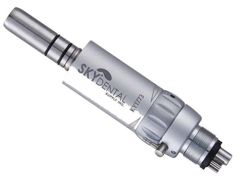 Sky Choice E-Type Slow-Speed Air Motor, 4-Hole, 25,000 RPM