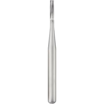 Sky Choice Carbide Bur FG 56, Straight Flat End Fissure, Short Shank, 100/Bx, #FG56-100