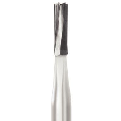 Sky Choice Carbide Bur FG 58, Straight Flat End Fissure, Short Shank, 100/Bx, #FG58-100
