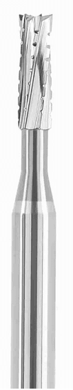 Sky Choice Carbide Bur FGSS 558, Straight Flat End X-Cut Fissure, Short Shank, 100/Bx, #FGSS558-100
