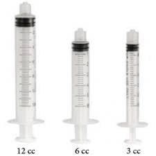 Sky Choice Luer Lock Endo Syringe, 12cc, 100/Box
