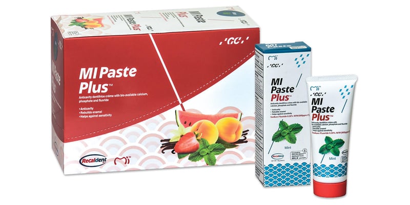 GC MI Paste PLUS Vanilla Remineralization Paste, 40g Tubes, 10/Box, #422888