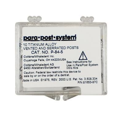 ParaPost Titanium Post #P845 Red, 10/Box