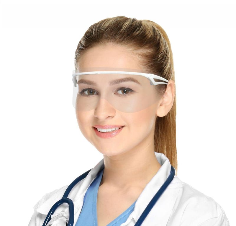 Pac-Dent iWear Plus Disposable Eyewear, Clear Lenses, #G100