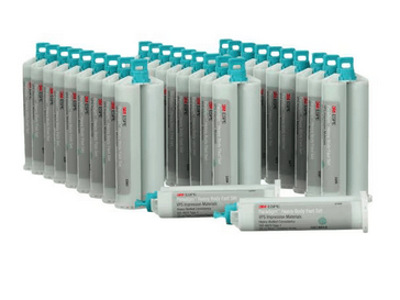 Solventum Paradigm Regular Body Fast Set VPS Impression Material, 2x50ml Cartridges, #5515