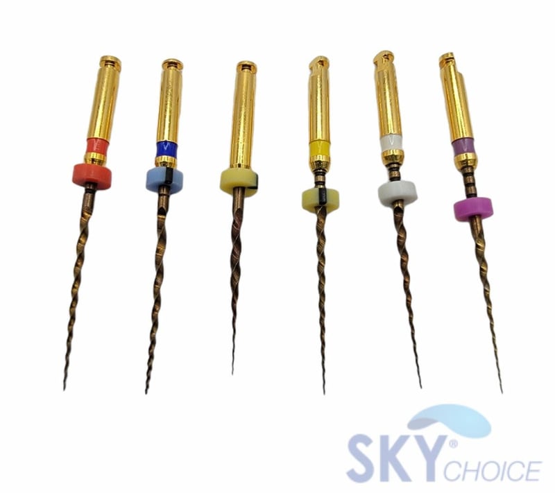 Sky Choice Protaper+ File (S1) 31mm Purple, 6/Pk