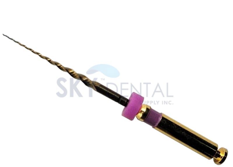 Sky Choice Protaper+ File (S1) 21mm Purple, 6/Pk