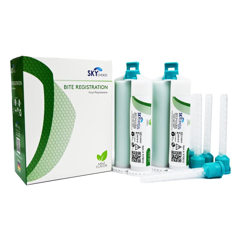 Sky Choice Bite Registration Super Fast Set, 2x50ml Cartridges with 6 Mixing Tips, 30-Second Set Time, 01KXNHK94VAFCVNDQN7AT35K2K