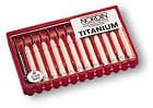 Nordin Retention Pins Titanium Kit, 0.75mm, 12 Pins + 1 Drill, #06-102