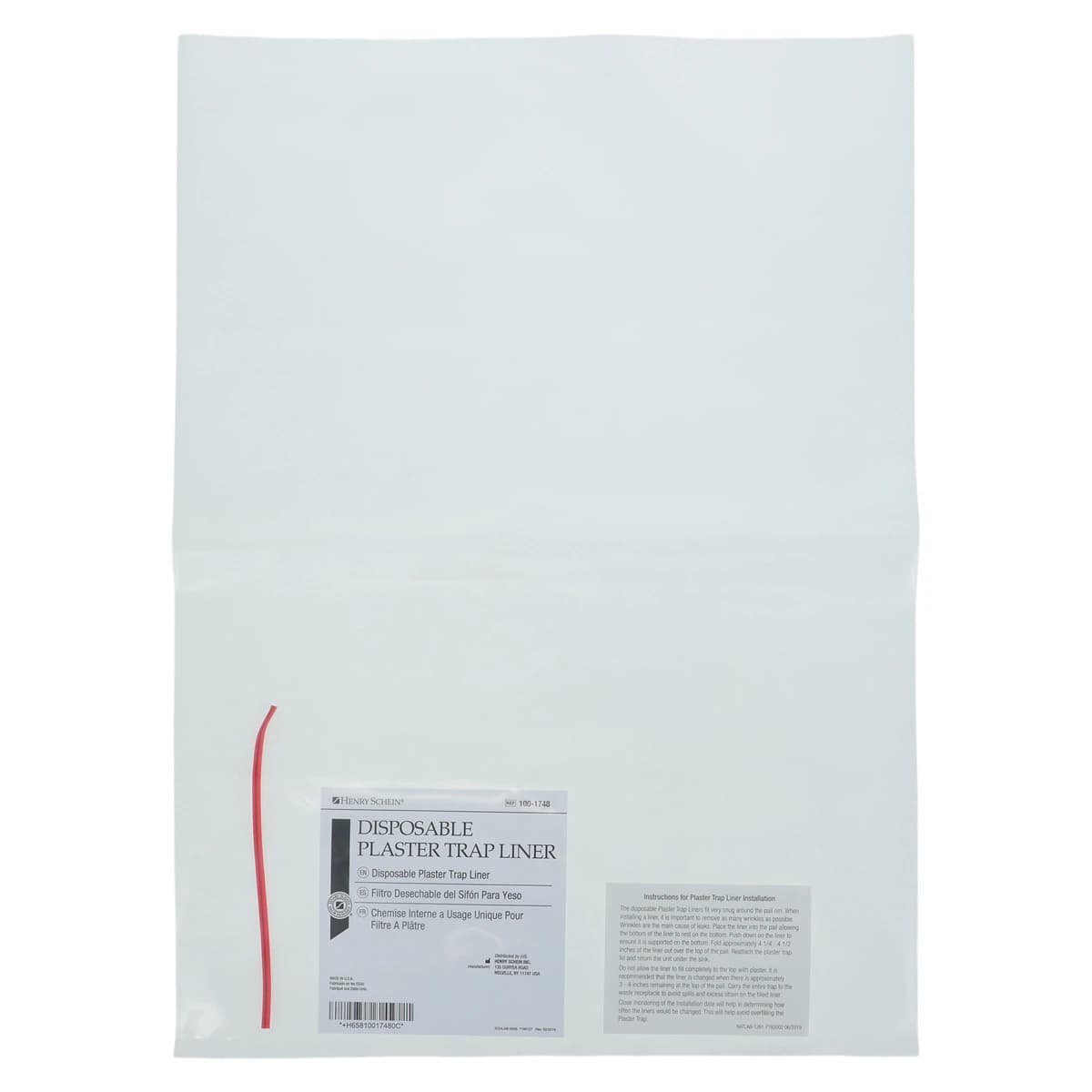 Henry Schein Plaster Trap Disposable Liner, 1 Each - Plaster Trap Disposable Liners - Image 1
