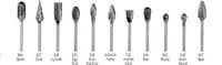 Buffalo Dental Lab Carbide HP Dia Cut Bur, 3/32" Taper, 84T Diamond Cut - Lab Carbide HP Dia Cut 3/32" - Image 1