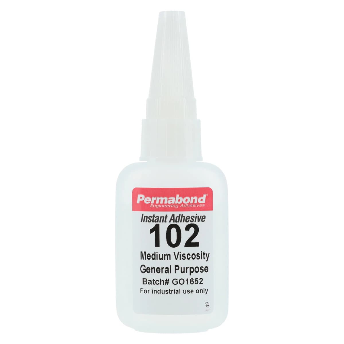 Permabond 102 Cyanoacrylate Adhesive, 1 oz Bottle - Permabond 102 - Image 1