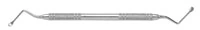 87 Lucas Surgical Curette, Double-End, Stainless Steel, Each - 87 Lucas Surgical Curette - Image 1