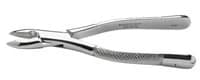 Forcep Extracting #1 SG, Standard Incisor and Cuspid Upper, Serrated, Stainless Steel, Each - Forcep Extracting #1 SG - Image 1