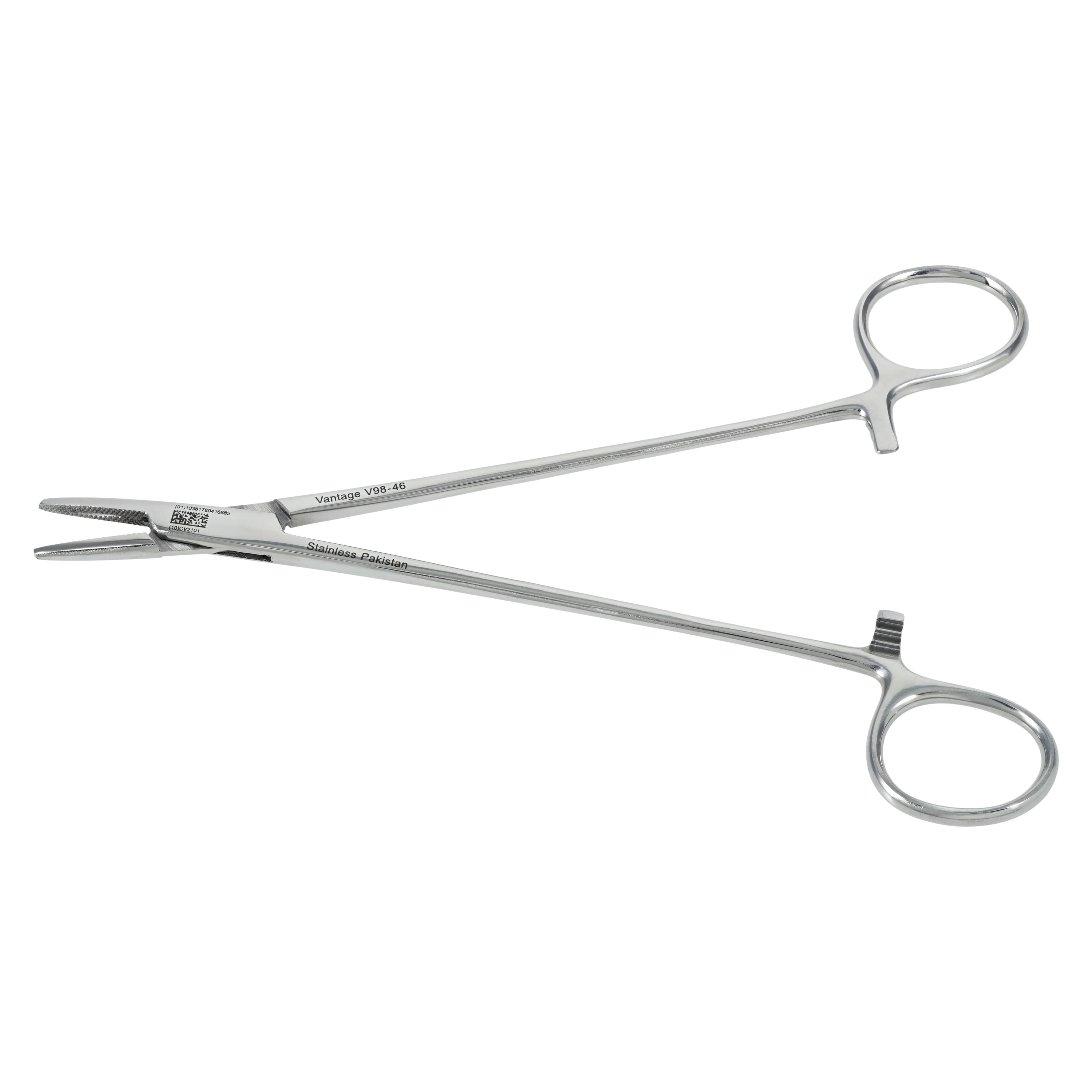 Vantage Mayo-Hegar Needle Holder, 7" (186mm), Serrated Jaws, Stainless Steel, Each, V98-46 - Needle Holder Mayo-Hegar - Image 1