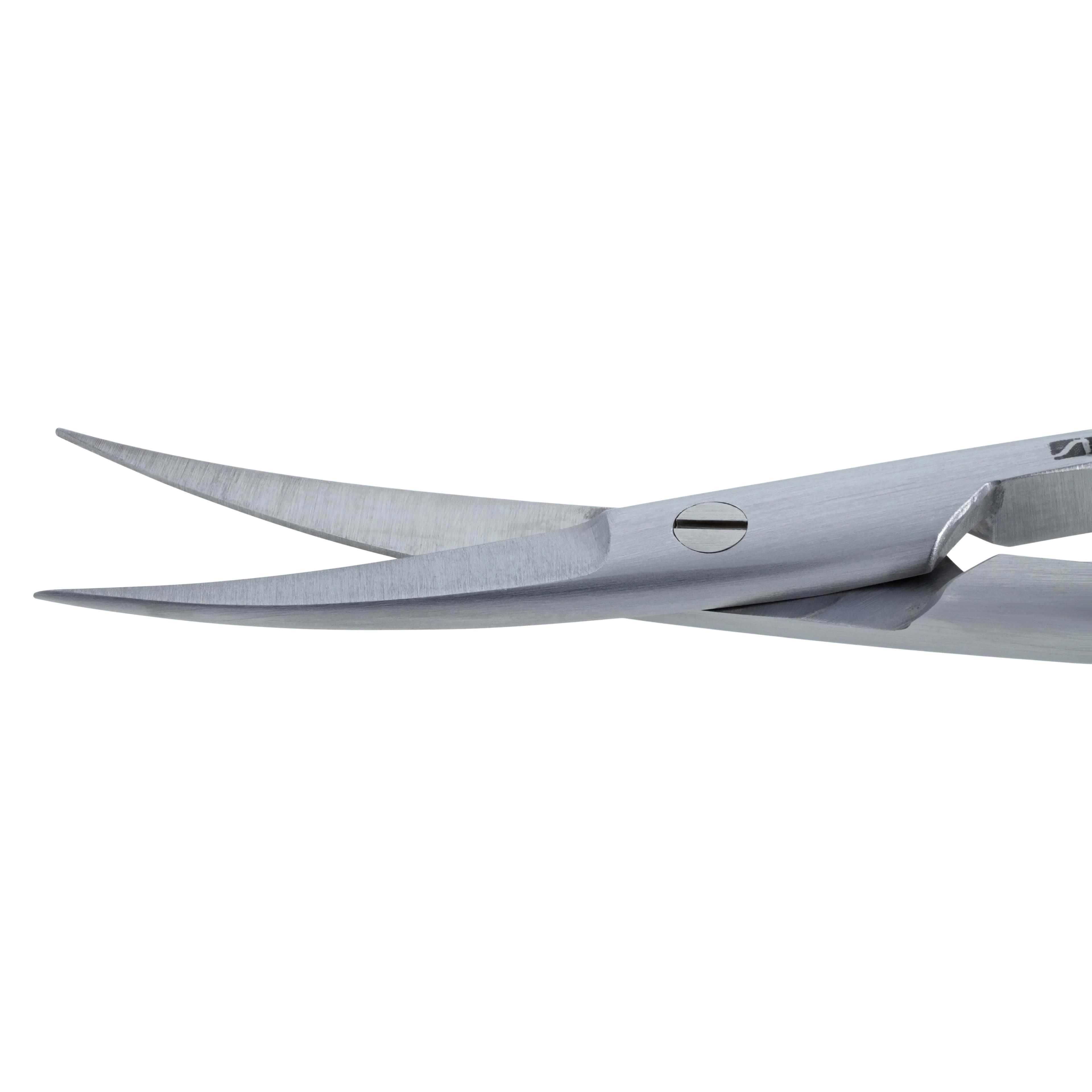 Kelly Smooth Blade Scissors, 6.25" Curved, Standard Stainless Steel, Each - Kelly Smooth Blade Scissors - Image 1