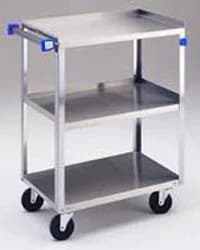 Lakeside Utility Cart, 27-5/8" x 16-3/4" x 32", with (4) 4" Swivel Casters - CART UTILITY 15 1/2"X24" - Image 1