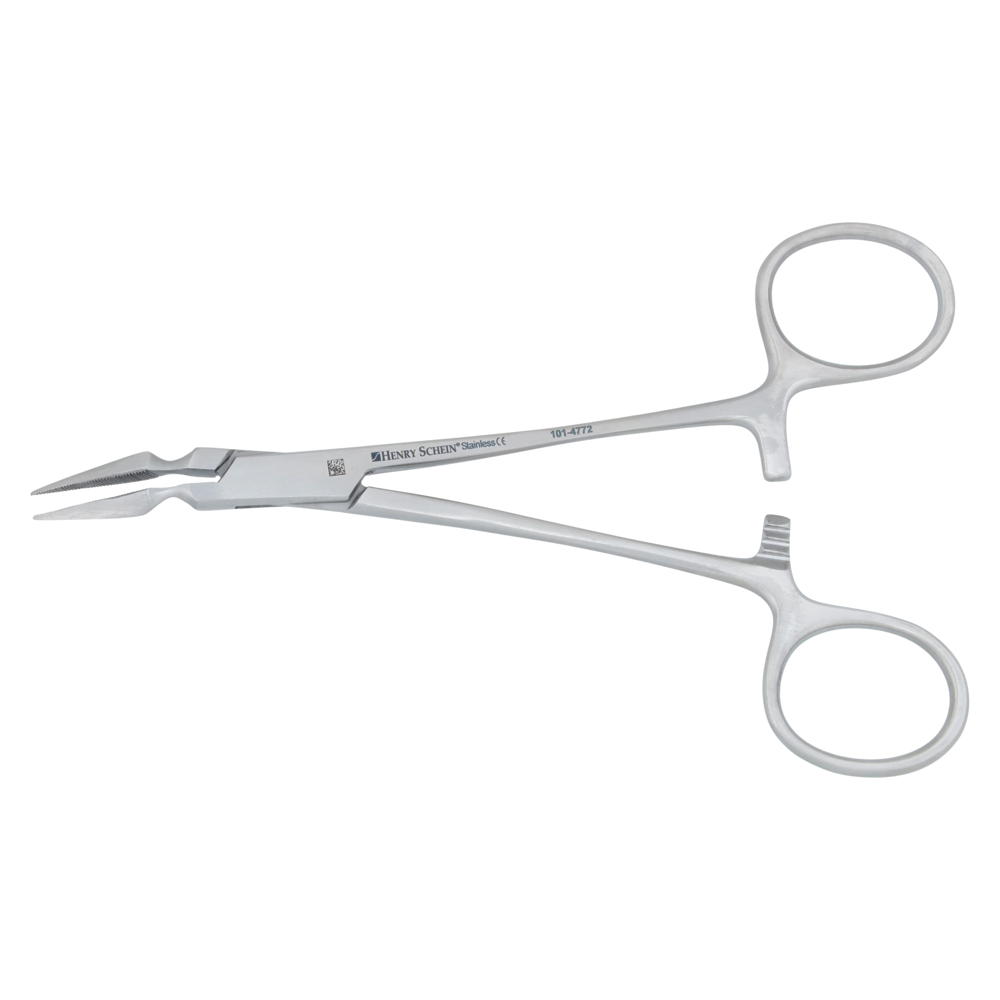 Steiglitz 45 Degree Forceps, Standard Stainless Steel, Each - Forcep Steiglitz 45 Degree - Image 1