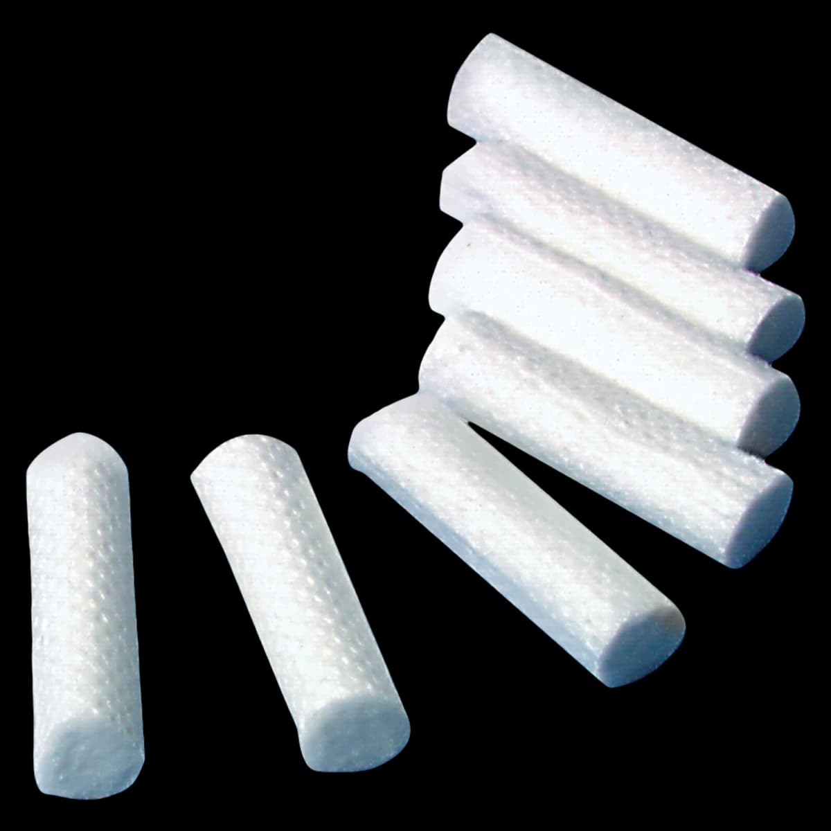 Henry Schein Non-Sterile Wrapped Cotton Rolls, Medium (Size 2), 1.5 in, 2000/Box - Non-Sterile Wrapped Cotton Rolls - Image 1