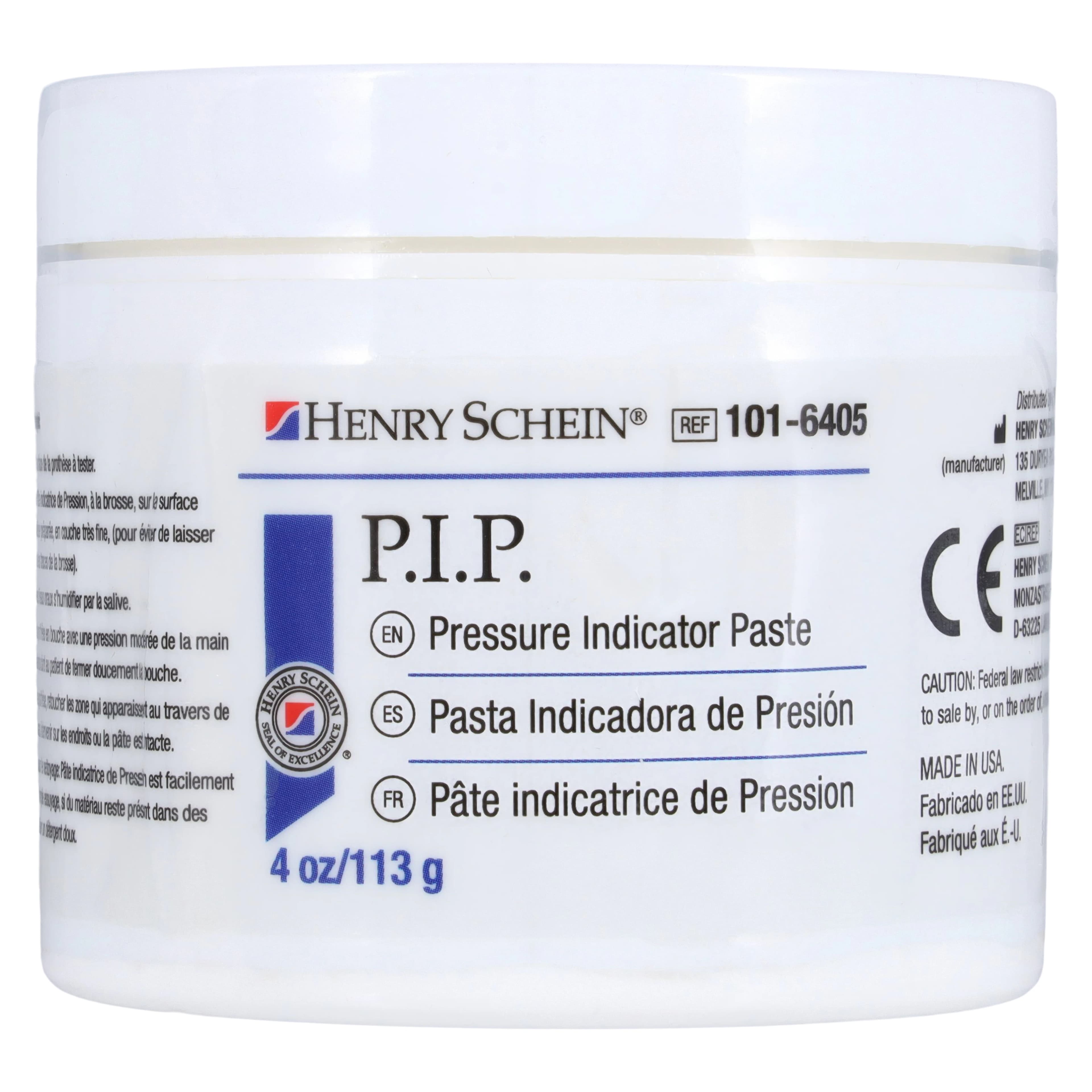 P.I.P. Paste Pressure Indicator Silicone, White, 4 oz, 01KEZKNKVV39AAMC20XHYPSNB8 - Pressure Indicator Paste - Image 1