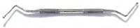 10 Miller Surgical Curette, Double End, Stainless Steel, Each - 10 Miller Surgical Curette - Image 1