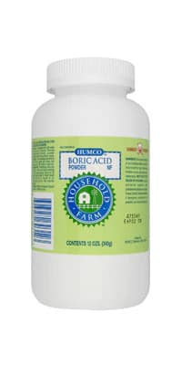 Humco Boric Acid Powder, 12 oz (340 g), Case of 12 - Boric Acid Powder - Image 1