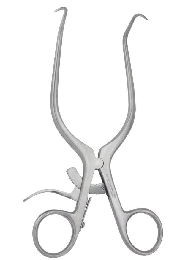 Vantage Gelpi Retractor with Grip, 6-3/4", Stainless Steel - Gelpi Retractor W/Grip 6 3/4" - Image 1