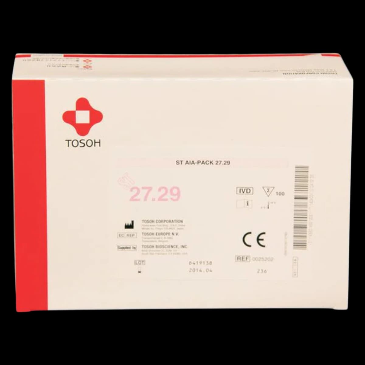 ST AIA-Pack CA 27-29 Cancer Antigen 27-29 Reagent, 20x5 Tray, 100/Box - ST AIA-Pack 27.29 - Image 1