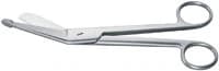 Henry Schein Lister Bandage Scissors, Angled, 7-1/4", Stainless Steel - Scissors Lister Bandage - Image 1