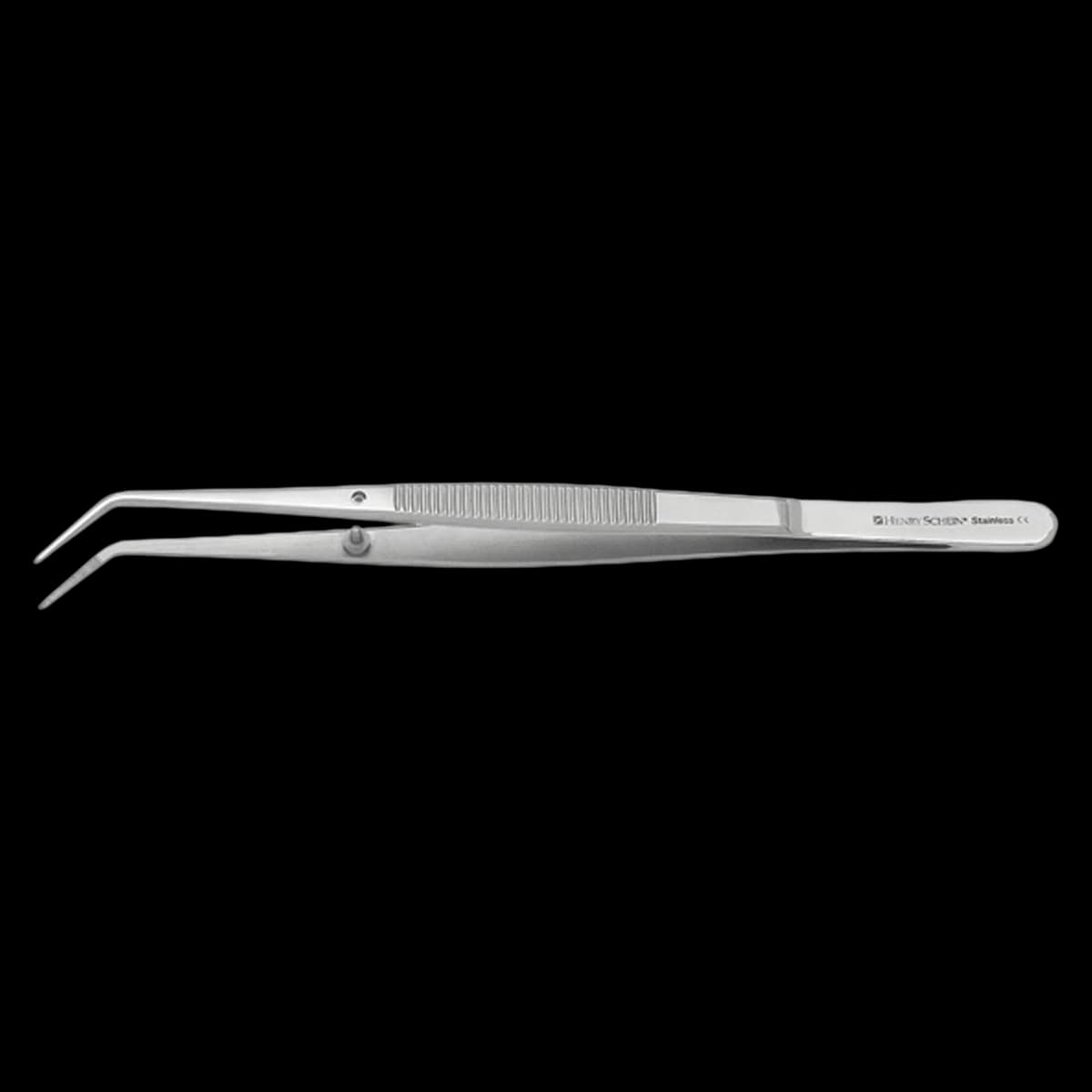Henry Schein Cotton Pliers Size 317, Serrated Tips, German Stainless Steel, Each - 317 Cotton Pliers - Image 1