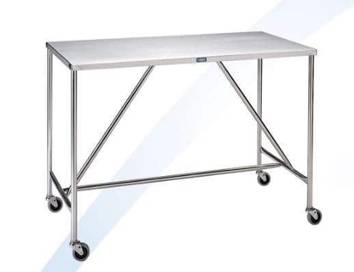 Pedigo Products Instrument Table, Stainless Steel, Large, 48" x 20" x 34" - Table Instrument SS Lg - Image 1