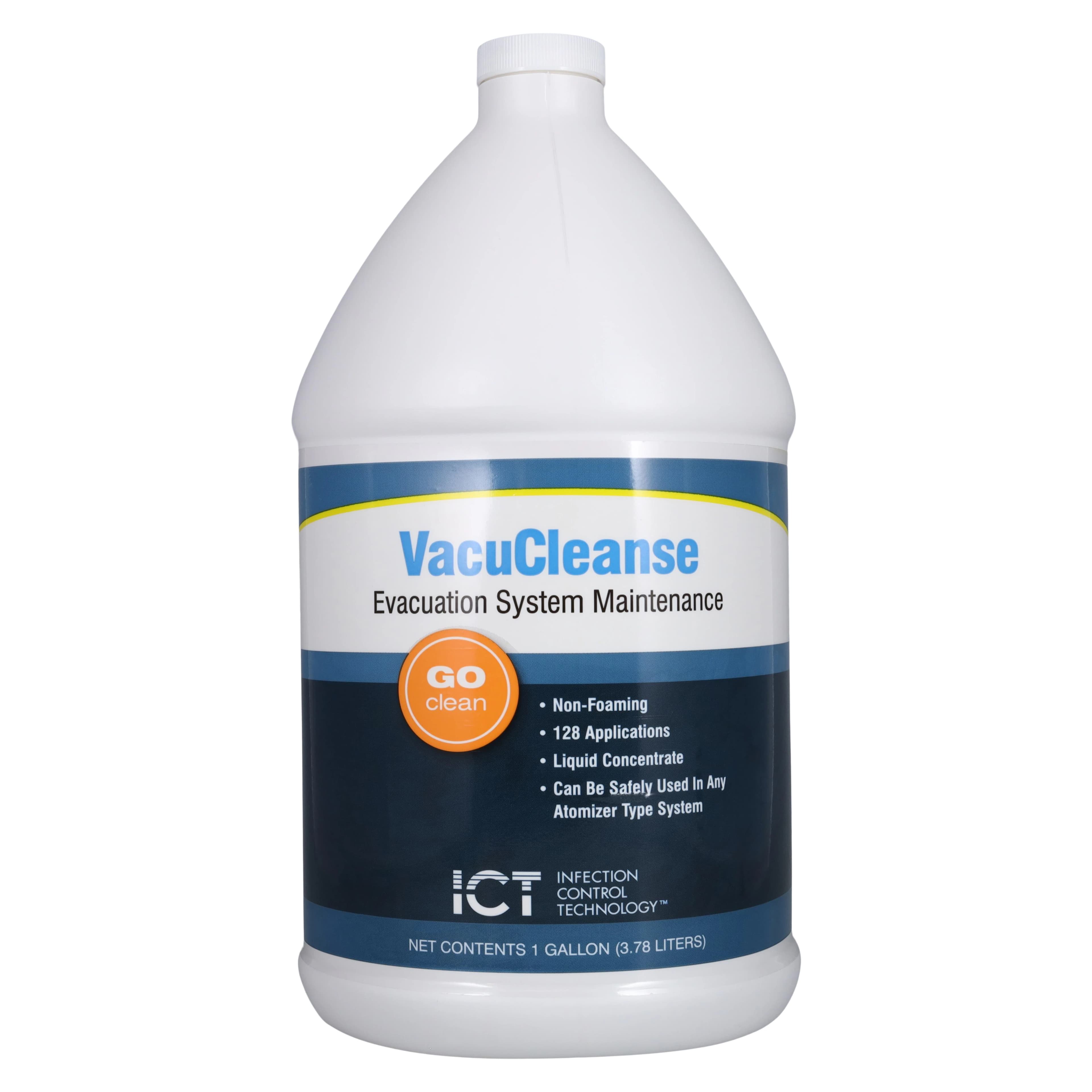 VacuCleanse Evacuation System Cleaner Concentrated Liquid, 1 Gallon, VC128 - VacuCleanse Evacuation System Cleaner - Image 1