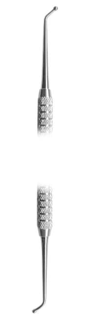 A. Titan Instruments #25/26 Double Ended Ball Burnisher, 1.6mm/2.1mm Tips, Stainless Steel, 1/Pk - Ball Burnisher DE 1.9mm/1.6mm Tip - Image 1