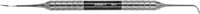 A Titan Instruments Sinus Lift Instrument 0, Sharp Tips, Angled, Double End, Color Coded, Stainless Steel, Each - Sinus Lift Instrument 0 - Image 1