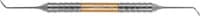 Sinus Lift Instrument 2, 60/60 Degree Sinus Elevator, Yellow Anodized Handle, 440A Stainless Steel, Each - SINUS 2 A.Titan Instruments - Image 1