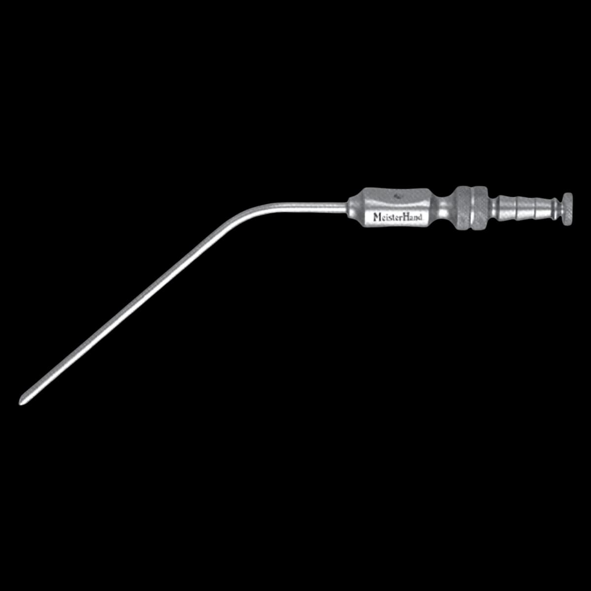Miltex-Integra Meister-Hand Frazier Suction Tube, 6 Fr, Stainless Steel, Sterile, Each - MH Suction Tube Frazier - Image 1