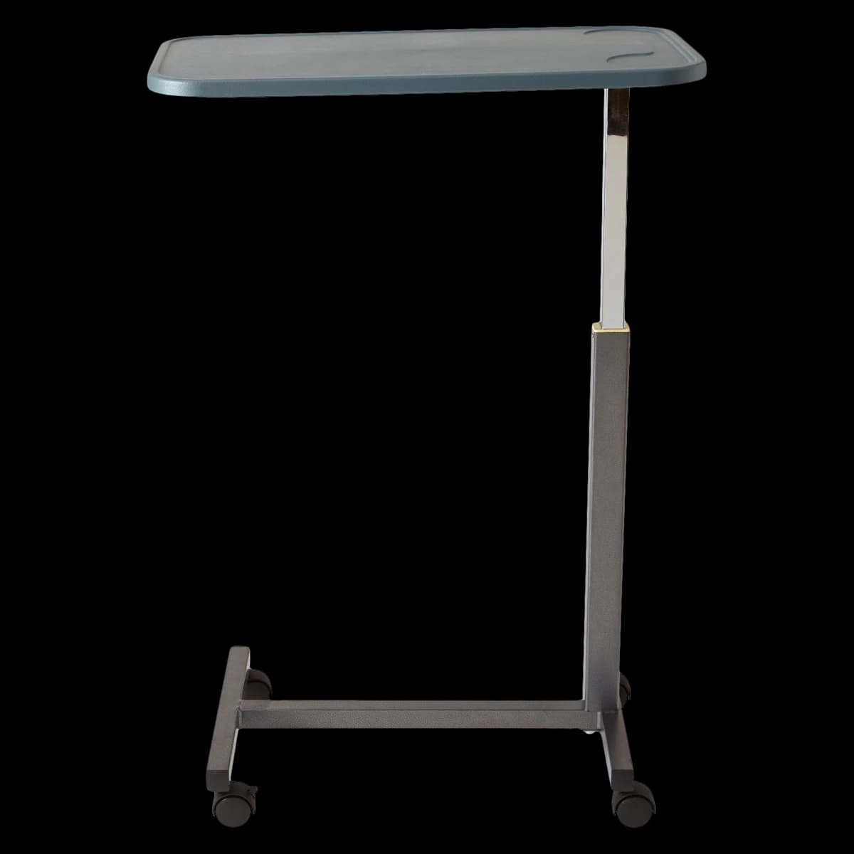 Medline Overbed Table with Compression Top, 15" x 30" - Table Overbed Comp Top - Image 1
