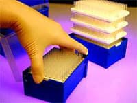 Tosoh AIA-1800 Pipette Tip Preload Rack, 50 Racks of 96 Tips per Box - Pipette Tip Preload Rack - Image 1