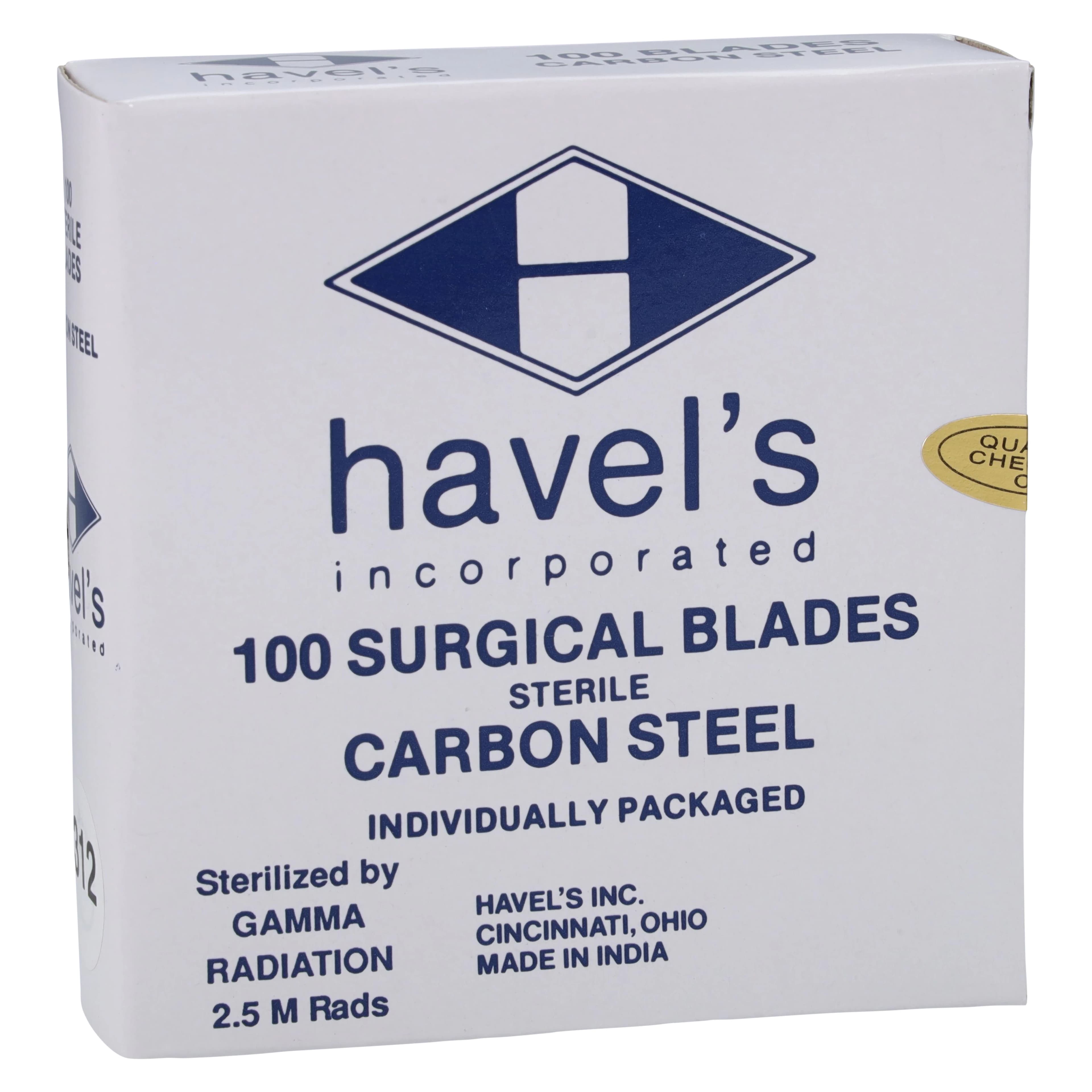 Havels Inc Chisel Blade #312, Carbon Steel, Sterile - Chisel Blade #312 - Image 1