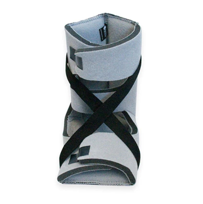 NICE Stretch X Night Splint for Plantar Fasciitis, Medium (Men's 5-8 / Women's 6-9), Brownmed - Splint Night Stretch X - Image 1