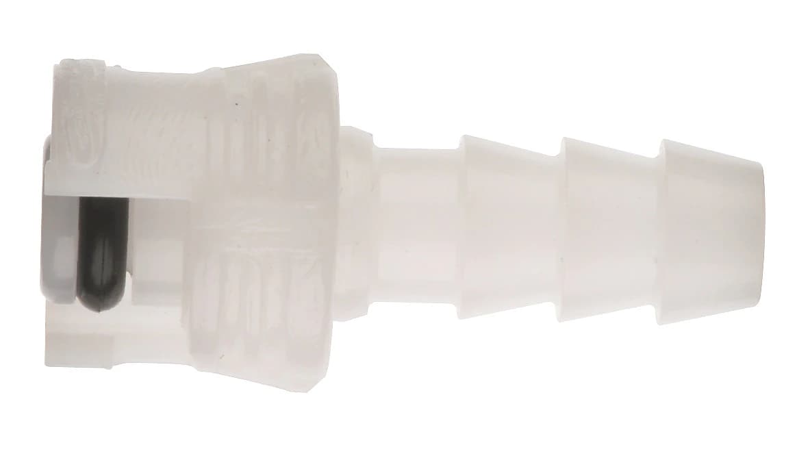 Welch Male Locking Adapter 4mm, Blood Pressure Connector, White, Latex-Free, 10/Pack - Male Locking Adapter 4mm - Image 1