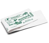 Welch Allyn FlexiPort Blood Pressure Cuff, Size 9, White/Green, Latex-Free, 20/Package - Cuff Soft 1-Tube MQ - Image 1