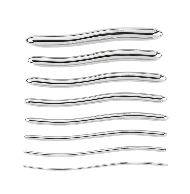 Hegar Uterine Dilator, Double Sided, 7-1/2" Stainless Steel, Reusable, Each - Dilator Hegar Double Sided - Image 1