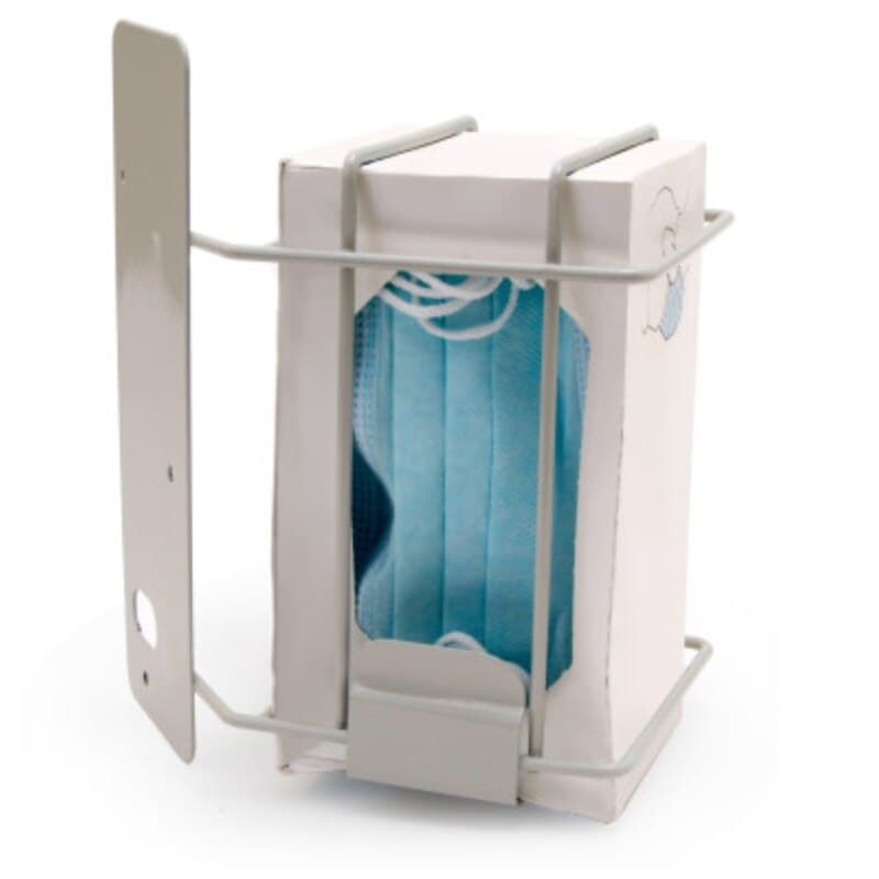 Purell Mounting Bracket for Face Mask Box, Gray Metal, 1/Case - Bracket f/Face Mask - Image 1