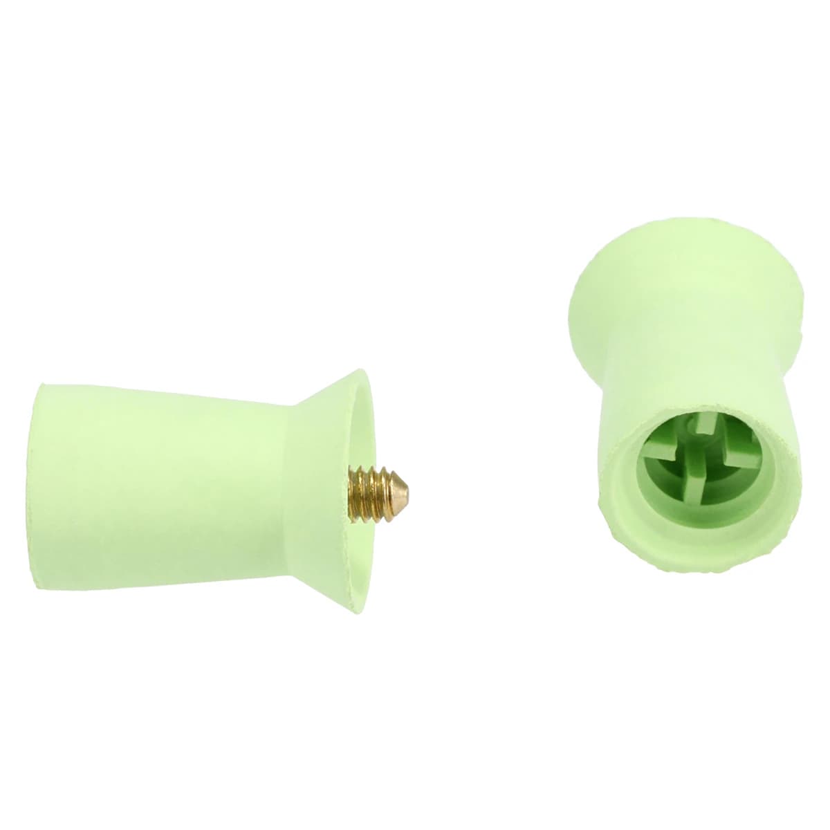 Waterpik Densco Prophy Cup, Screw Shank, Latex-Free, Dynamo Green, 144/Box - Densco Prophy Cup, Screw Shank - Image 1