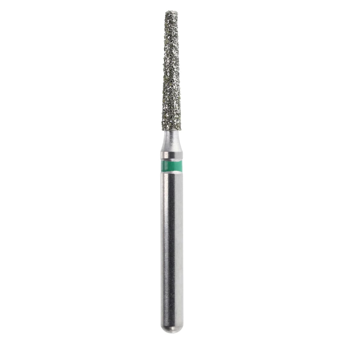 HSI Flat End Taper FG Diamond Burs, Single Use, Coarse, 847-014C, 25/Box - HSI Flat End Taper FG Diamond Burs, Single Use - Image 1