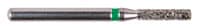 Diamond FG 836-012C Friction Grip Coarse Flat End Cylinder Bur, 5.6 mm, 5/Pk - Diamond FG 836-012C - Image 1